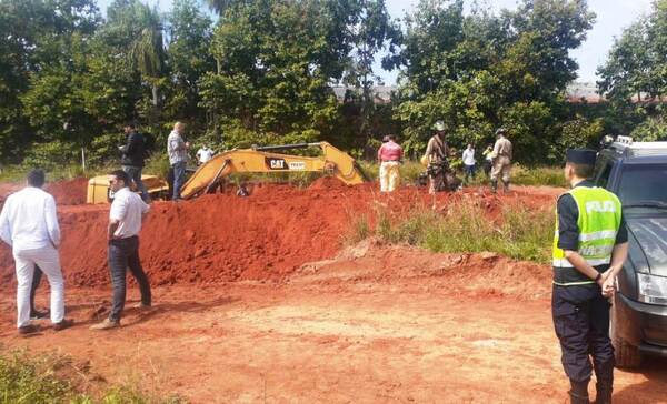 Fatal derrumbe en Luque •