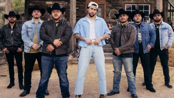 "¡Me queda un x100to!": Bad Bunny y Grupo Frontera arrasan con su nueva cumbia