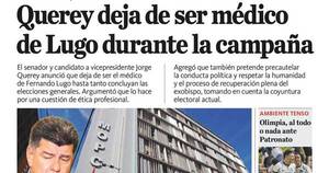 La Nación / LN PM: edición mediodía del 18 de abril