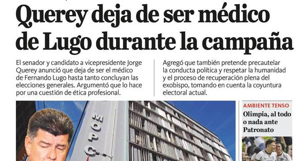 La Nación / LN PM: edición mediodía del 18 de abril
