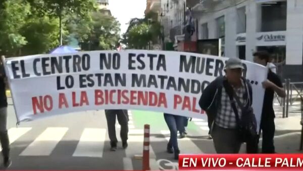Comerciantes presionan para sacar la bicisenda de calle Palma