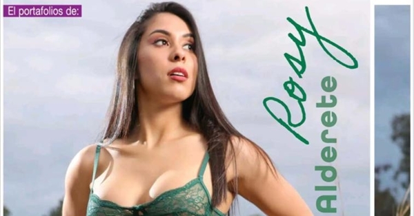 ¡Subió la temperatura! Rossy Alderete apareció en prestigiosa revista mexicana