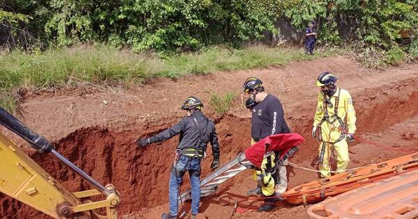 La Nación / Confirman tres muertos en derrumbe de construcción de barrio cerrado de Luque