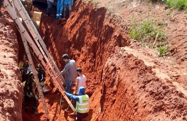 Derrumbe fatal en Luque: No descartan posible imputación a responsables de la obra - Megacadena — Últimas Noticias de Paraguay