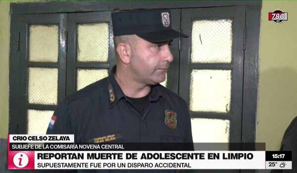 Tragedia en Limpio: Adolescente de 16 años murió supuestamente de un escopetazo accidental - Megacadena — Últimas Noticias de Paraguay
