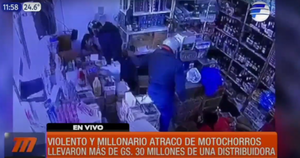 Violento y millonario asalto en Presidente Franco | Telefuturo