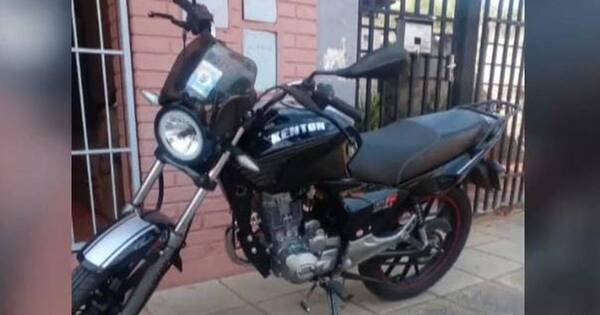 La Nación / Malvivientes robaron motocicleta en Loma Pytã y le quitaron el rastreador