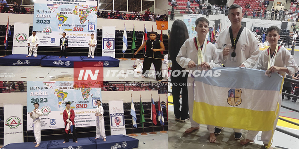 ¡BOGADENSES Y ARTIGUEÑOS TRIUNFAN EN EL TORNEO MUNDIAL DE ARTES MARCIALES! - Itapúa Noticias