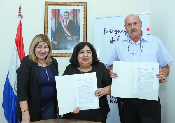 MINNA firmó convenio con la Municipalidad de Loma Plata para instalar programas de protección a niños/as y adolescentes