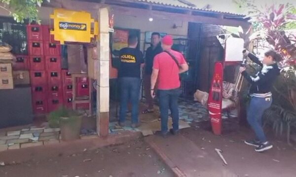 Motochorros se alzan con G. 9 millones de local comercial