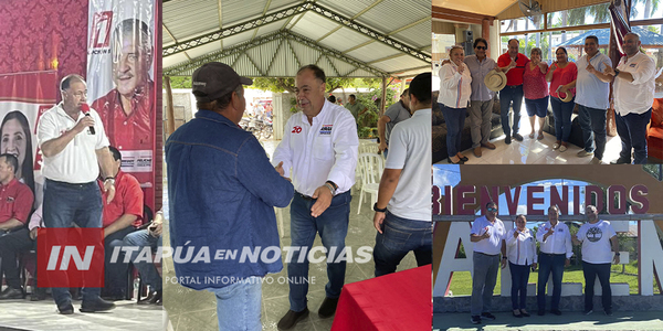 JUAN AFARA: “TENGO MUCHOS AMIGOS Y ESTOY MUY CONTENTO POR ESO” - Itapúa Noticias