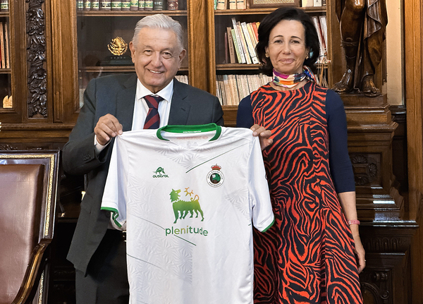 López Obrador destaca "buena amistad" con Ana Botín tras reunión - MarketData