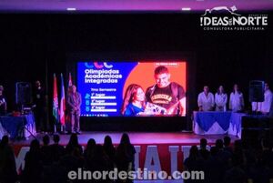 Apertura Oficial de las Olimpíadas Académicas Integradas de Universidad Central del Paraguay en Pedro Juan Caballero