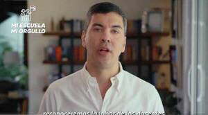 “Mi escuela, mi orgullo”: el programa de Peña para mejorar la educación