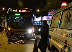 Motociclista muere arrollado por ómnibus en Avda. Eusebio Ayala - Policiales - ABC Color