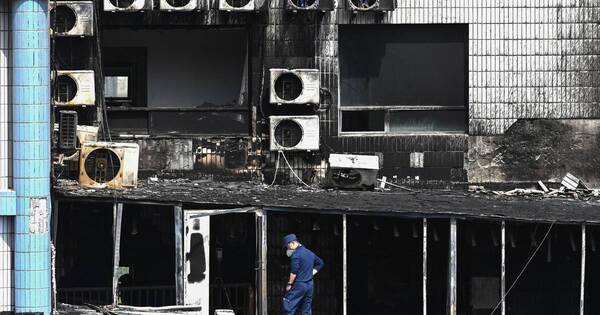 La Nación / Investigan incendio que dejó 29 muertos en un hospital de China