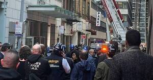 La Nación / Derrumbe de estacionamiento: reportan un muerto y cinco heridos en Nueva York