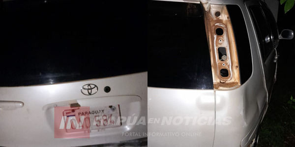 RECUPERARON VEHÍCULO DENUNCIADO COMO HURTADO EN ENCARNACIÓN - Itapúa Noticias