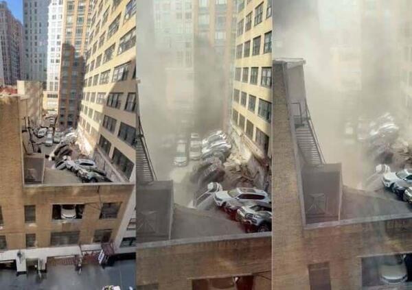 Diario HOY | VIDEO| Se derrumba un aparcamiento de varios pisos en centro de Nueva York
