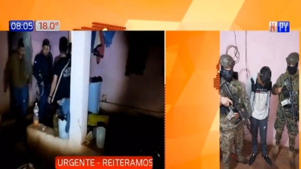 Caen 5 supuestos secuestradores en Amambay - Noticias Paraguay