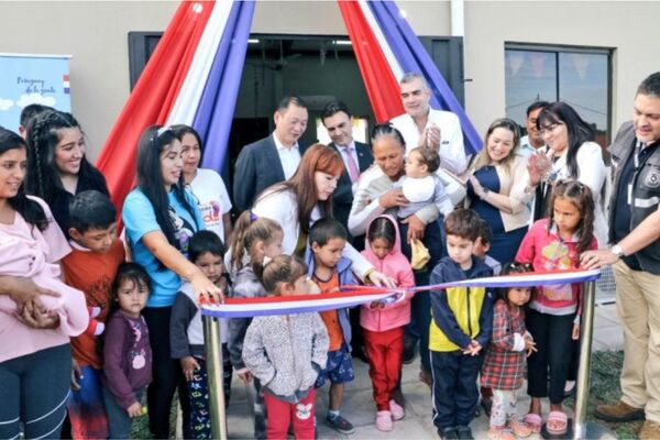 Habilitan espacio educativo para la Primera Infancia en Mariano Roque Alonso - Informatepy.com