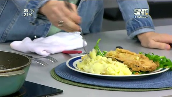 Bloque Cocina de la Mañana de Cada Día: ''Milanesa de Berenjena'' - SNT