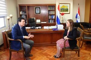 Defensora General presenta resultados y proyecciones al ministro Santander - Judiciales.net