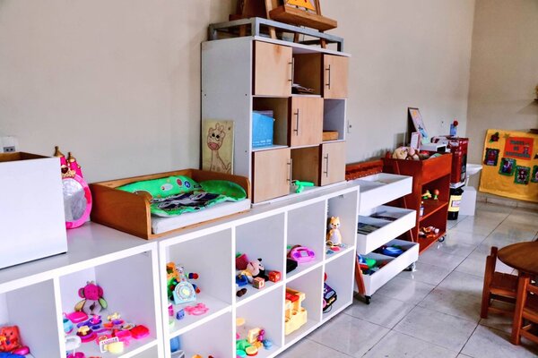 Niños de madres privadas de libertad en Coronel Oviedo cuentan con mejorado espacio para atención educativa - .::Agencia IP::.