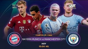 Champions SNT : Manchester vs Bayern a las 15:00 hs - SNT