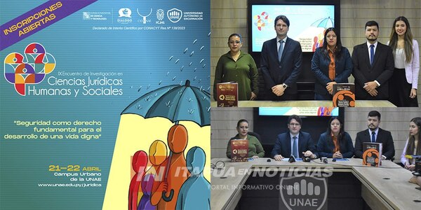 INVITAN AL IX ENCUENTRO DE INVESTIGACIÓN EN CIENCIAS JURÍDICAS, HUMANAS Y SOCIALES - Itapúa Noticias