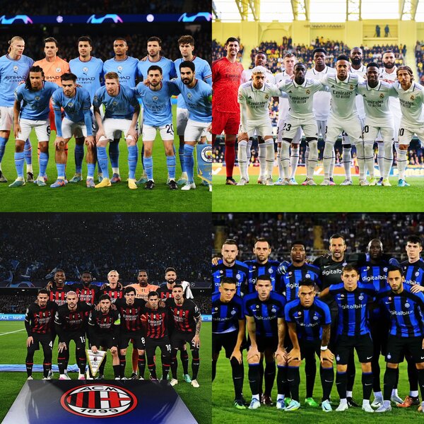 Real Madrid-City y Milan-Inter, semifinales | 1000 Noticias