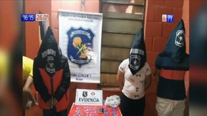Caen supuestos microtraficantes de drogas - Noticias Paraguay
