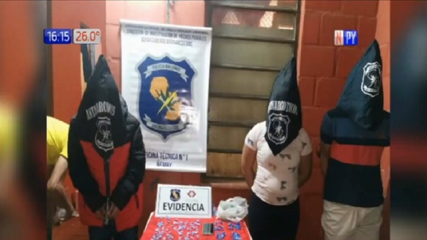 Caen supuestos microtraficantes de drogas - Noticias Paraguay