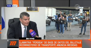 Llamativa ''pérdida'' de base de datos del billetaje | Telefuturo