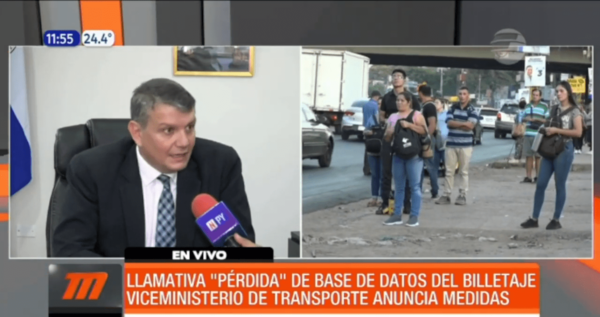 Llamativa ''pérdida'' de base de datos del billetaje | Telefuturo