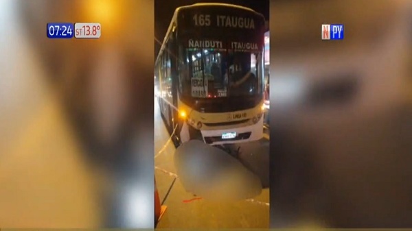 Arrollamiento fatal en Asunción - Noticias Paraguay