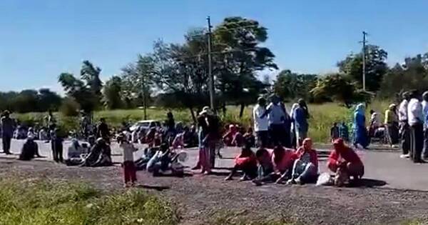 La Nación / Indígenas cerraron ruta en Nueva Mestre en reclamo de víveres