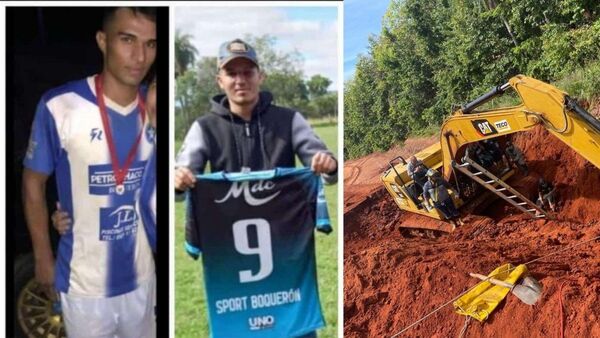 Derrumbe en obra: Dos eran futbolistas y murieron intentando rescatar a su compa