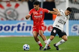 Argentinos Juniors sorprende a Corinthians y lo vence con gol de Cabrera - Fútbol Internacional - ABC Color