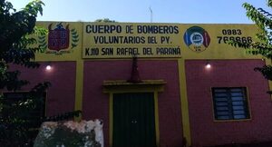 San Rafael del Paraná: Bomberos solicitan a municipio pago de aportes de los contribuyentes - Nacionales - ABC Color