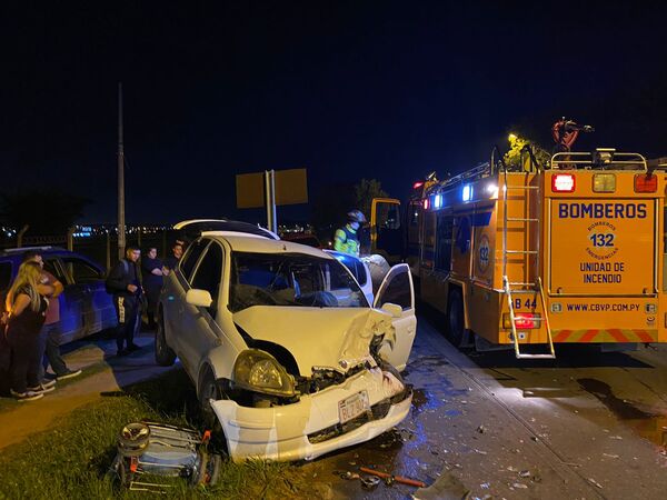 Fatal choque de vehículos en Luque | 1000 Noticias