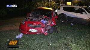 Choque frontal provoca muerte de joven conductora en Luque