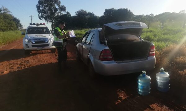 Hallan vehículo robado en Minga Guazú