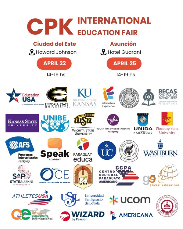 Comité Paraguay Kansas invita a feria internacional de educación en Asunción y Ciudad del Este - .::Agencia IP::.