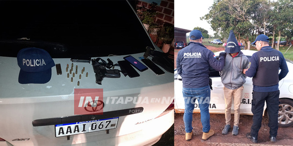 UN DETENIDO TRAS ALLANAMIENTOS EN SAN PEDRO DEL PNÁ. - Itapúa Noticias