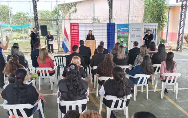 Habilitan centro educativo para hijos de mujeres privadas de libertad del penal de Coronel Oviedo – Prensa 5