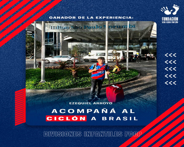 Versus / Fundación Cerro Porteño premió a un chico de las formativas y estará en el duelo frente al Palmeiras
