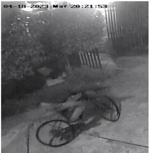 Los rateros hicieron de las suyas y se llevaron bicicleta única