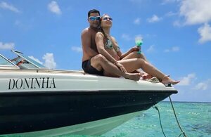 Nizugan Junior y su esposa, de vacaciones en Natal - Gente - ABC Color