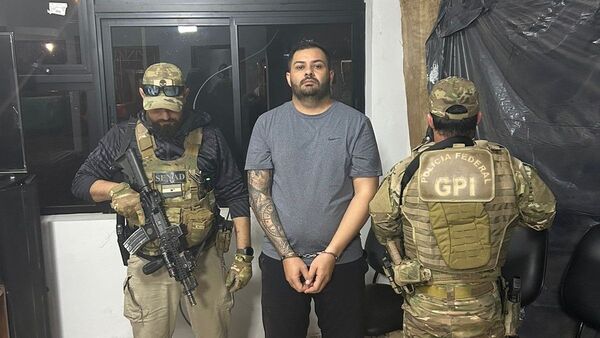 Fugitivo de los más buscados en Brasil es expulsado de Paraguay